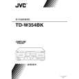 JVC TD-W354BK Owners Manual JVC TD-W354BK Owners Manual
