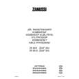 ZANUSSI ZK20/10 Owners Manual ZANUSSI ZK20/10 Owners Manual