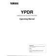 YAMAHA YPDR Owners Manual YAMAHA YPDR Owners Manual