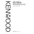 KENWOOD KX-78CW Owners Manual KENWOOD KX-78CW Owners Manual