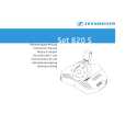 SENNHEISER SET820S Owners Manual SENNHEISER SET820S Owners Manual