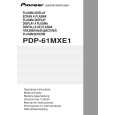PIONEER PDP-61MXE1 Owners Manual PIONEER PDP-61MXE1 Owners Manual