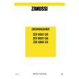 ZANUSSI ZDi6895QA Owners Manual ZANUSSI ZDi6895QA Owners Manual
