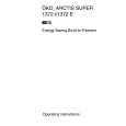 AEG Arctis 1372-4i Owners Manual AEG Arctis 1372-4i Owners Manual