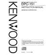 KENWOOD DPC151 Owners Manual KENWOOD DPC151 Owners Manual