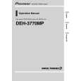 PIONEER DEH-3770MP/XR/CS Owners Manual PIONEER DEH-3770MP/XR/CS Owners Manual