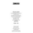 ZANUSSI ZDK320X Owners Manual ZANUSSI ZDK320X Owners Manual