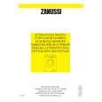 ZANUSSI ZWF1238 Owners Manual ZANUSSI ZWF1238 Owners Manual
