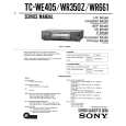 SONY TC-WR35-Z Service Manual SONY TC-WR35-Z Service Manual