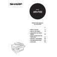 SHARP ARFX9 Owners Manual SHARP ARFX9 Owners Manual