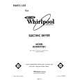 WHIRLPOOL LE5800XSW1 Parts Catalog WHIRLPOOL LE5800XSW1 Parts Catalog