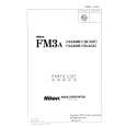 NIKON FAA38001 Parts Catalog NIKON FAA38001 Parts Catalog