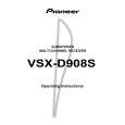 PIONEER VSX-D908S Owners Manual PIONEER VSX-D908S Owners Manual