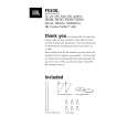 JBL FS300 Owners Manual JBL FS300 Owners Manual