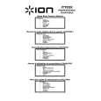 ION-AUDIO ITT03X Owners Manual ION-AUDIO ITT03X Owners Manual