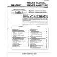SHARP VC-H83G(GY) Service Manual SHARP VC-H83G(GY) Service Manual