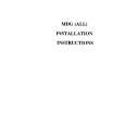 WHIRLPOOL MDG9806AWW Installation Manual WHIRLPOOL MDG9806AWW Installation Manual