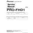 PIONEER PRO-FHD1 Service Manual PIONEER PRO-FHD1 Service Manual