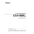 ROLAND CM-32L Owners Manual ROLAND CM-32L Owners Manual