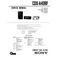 SONY CDXA40RF Service Manual SONY CDXA40RF Service Manual