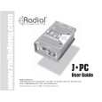 RADIAL JPC User Guide RADIAL JPC User Guide