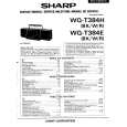 SHARP WQ-T384E(W) Service Manual SHARP WQ-T384E(W) Service Manual