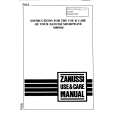 ZANUSSI MM900B Owners Manual ZANUSSI MM900B Owners Manual