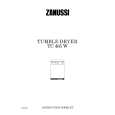 ZANUSSI TC485W Owners Manual ZANUSSI TC485W Owners Manual