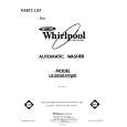 WHIRLPOOL LA3800XSW0 Parts Catalog WHIRLPOOL LA3800XSW0 Parts Catalog