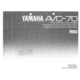 YAMAHA AVC-70 Instrukcja Obsługi YAMAHA AVC-70 Instrukcja Obsługi