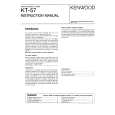 KENWOOD KT-57 Owners Manual KENWOOD KT-57 Owners Manual