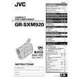JVC GR-SXM920U Owners Manual JVC GR-SXM920U Owners Manual