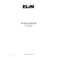 ELIN E1154U Owners Manual ELIN E1154U Owners Manual