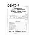 DENON DCD725 Service Manual DENON DCD725 Service Manual