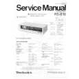TECHNICS RSB18 Service Manual TECHNICS RSB18 Service Manual