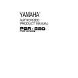 YAMAHA PSR-520 Owners Manual YAMAHA PSR-520 Owners Manual