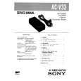 SONY ACV33 Service Manual SONY ACV33 Service Manual