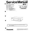 PANASONIC AGTL700E/B Service Manual PANASONIC AGTL700E/B Service Manual