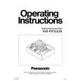 PANASONIC AWRP555N Owners Manual PANASONIC AWRP555N Owners Manual