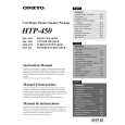 ONKYO HTP-450 Owners Manual ONKYO HTP-450 Owners Manual