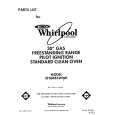 WHIRLPOOL SF304BSWW0 Parts Catalog WHIRLPOOL SF304BSWW0 Parts Catalog