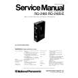 PANASONIC RQ218S/E Service Manual PANASONIC RQ218S/E Service Manual