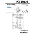 SONY PCVMXS20 Service Manual SONY PCVMXS20 Service Manual