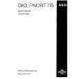 AEG FAV775WCH Owners Manual AEG FAV775WCH Owners Manual