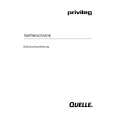 PRIVILEG 194.958 5/4760 Owners Manual PRIVILEG 194.958 5/4760 Owners Manual