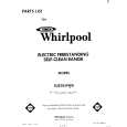 WHIRLPOOL RJE385PW0 Parts Catalog WHIRLPOOL RJE385PW0 Parts Catalog