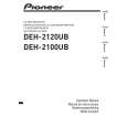 PIONEER DEH-2100UB/XN/EW5 Owners Manual PIONEER DEH-2100UB/XN/EW5 Owners Manual