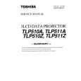 TOSHIBA TLP510A Service Manual TOSHIBA TLP510A Service Manual