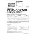 PIONEER PDP-502MXEYVLDK-1 Service Manual PIONEER PDP-502MXEYVLDK-1 Service Manual