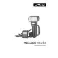 METZ MECABLITZ 50MZ-5 Owners Manual METZ MECABLITZ 50MZ-5 Owners Manual